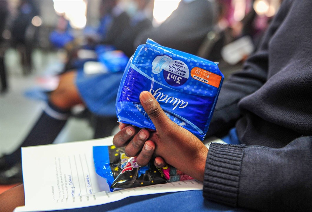 Sanitary Pads to Girls